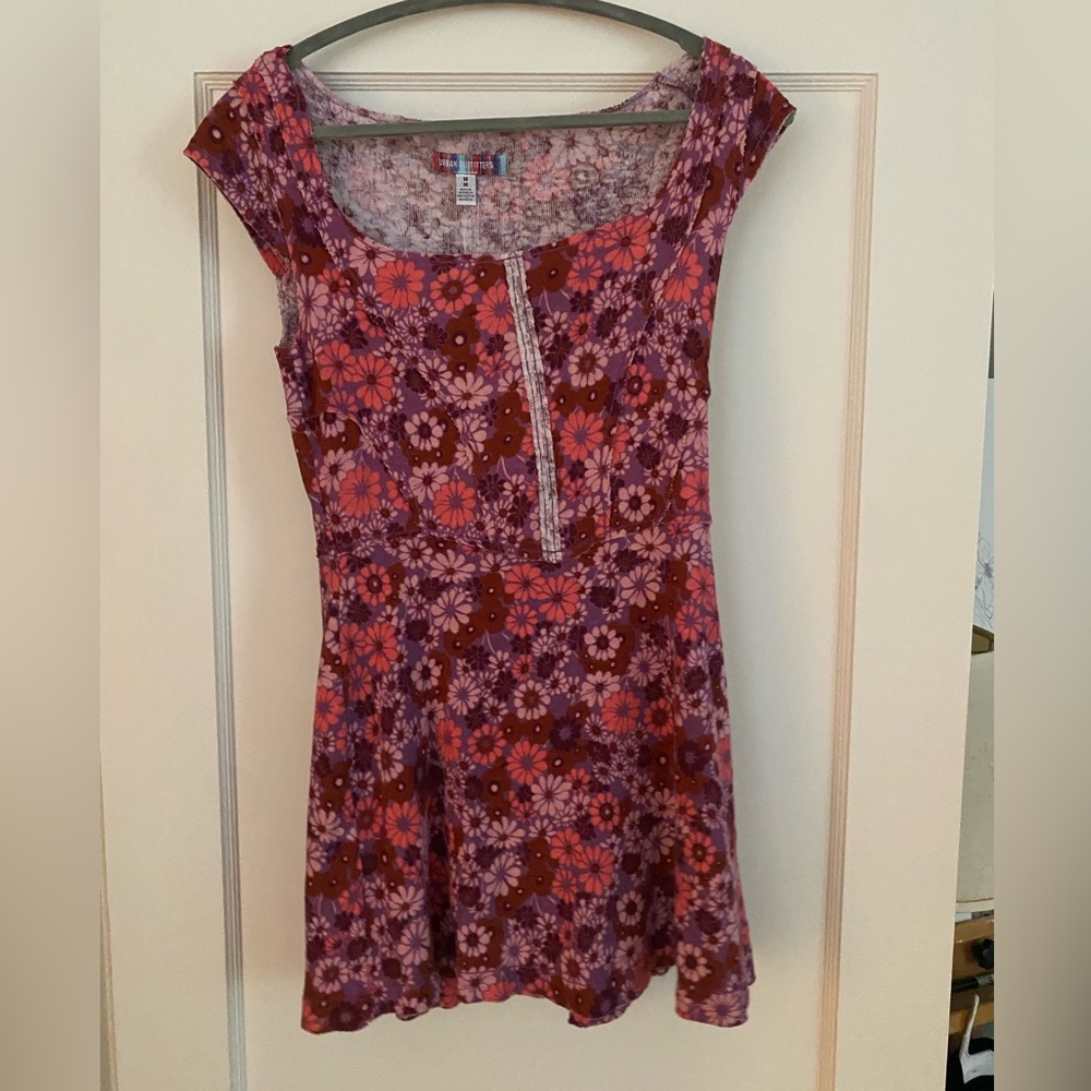 Urban Outfitters, size medium, pink floral dress